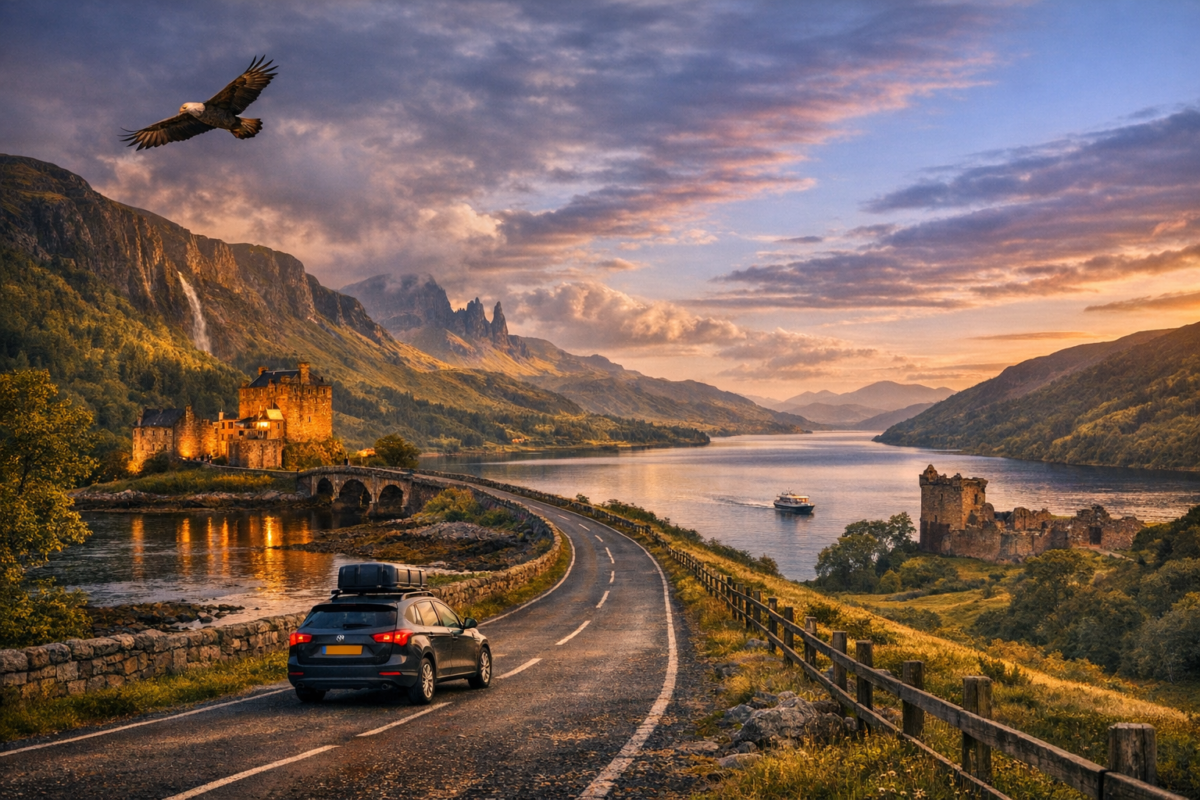 Skye to Inverness - Eilean Donan and Loch Ness