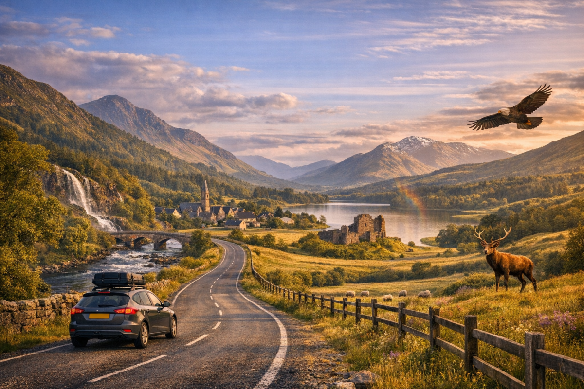 Speyside to Edinburgh - Perthshire & the Journey Home